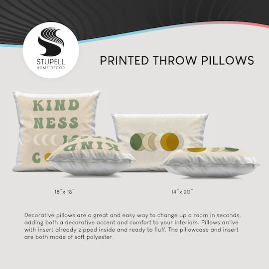 Stupell Industries Irish Proverb & Shamrocks Decorative Printed Throw Pillow